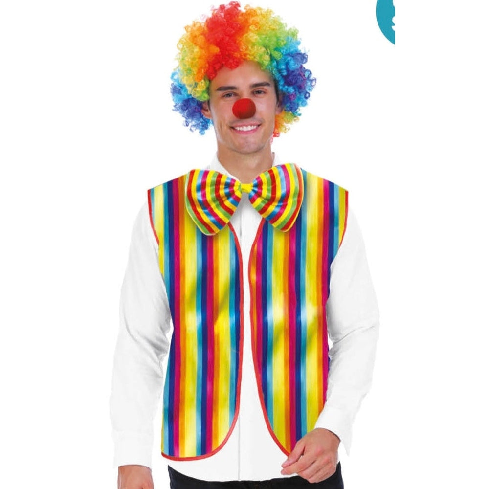Rainbow Bow Tie &amp; Vest Set