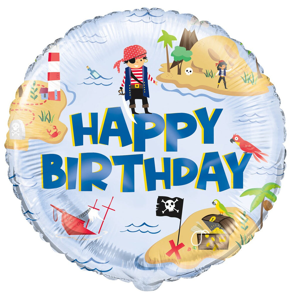 Ahoy Pirate 45cm (18'') Foil Balloon
