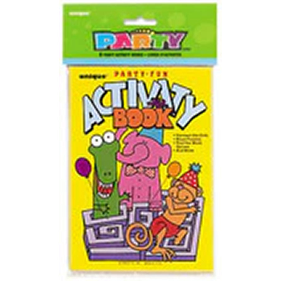 8 ACTIVITY BOOKS