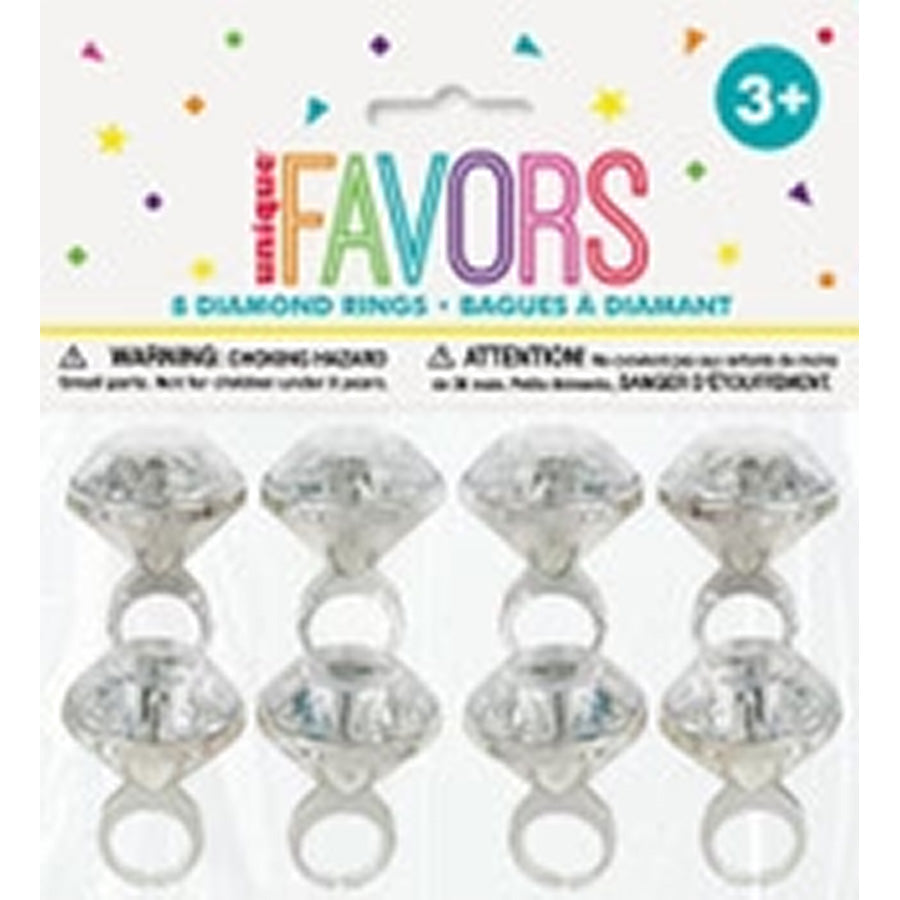 8 DIAMOND RINGS