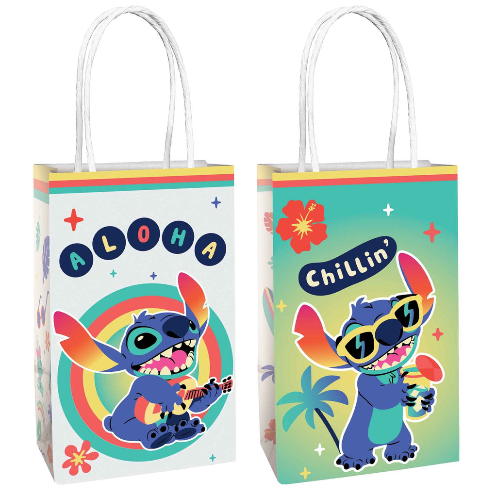 Lilo & Stitch Ppr Kraft Bag 8pk