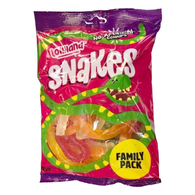 425g Family Bag Snakes