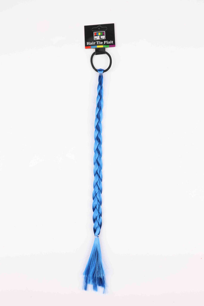 Blue Tie in Plait
