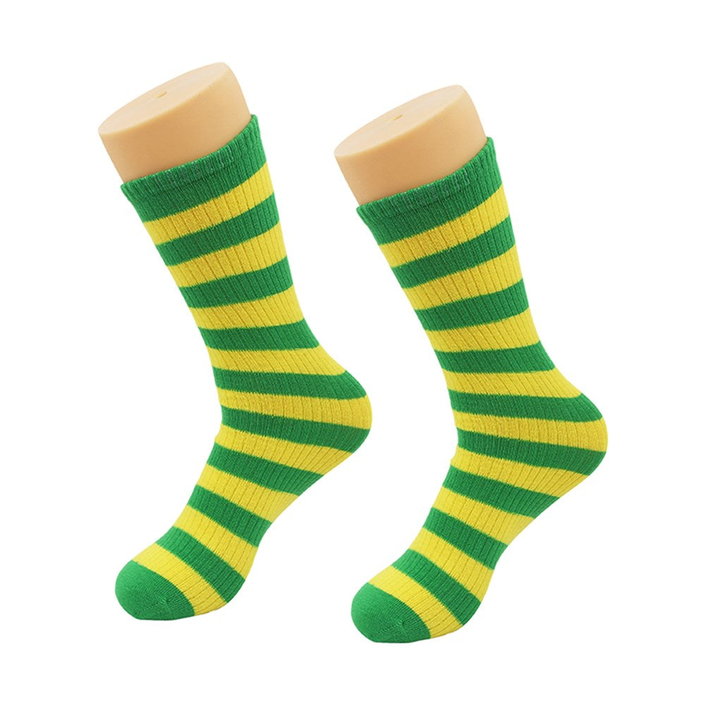 Green and Gold Knee High Socks