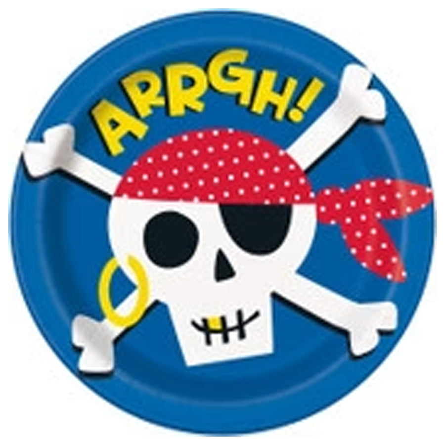 AHOY PIRATE 8 x 9" PLATES