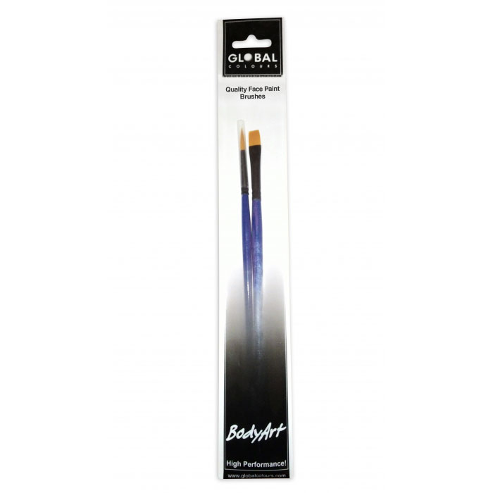 Small 2pk Artist &amp; BodyArt Paint Brush Set