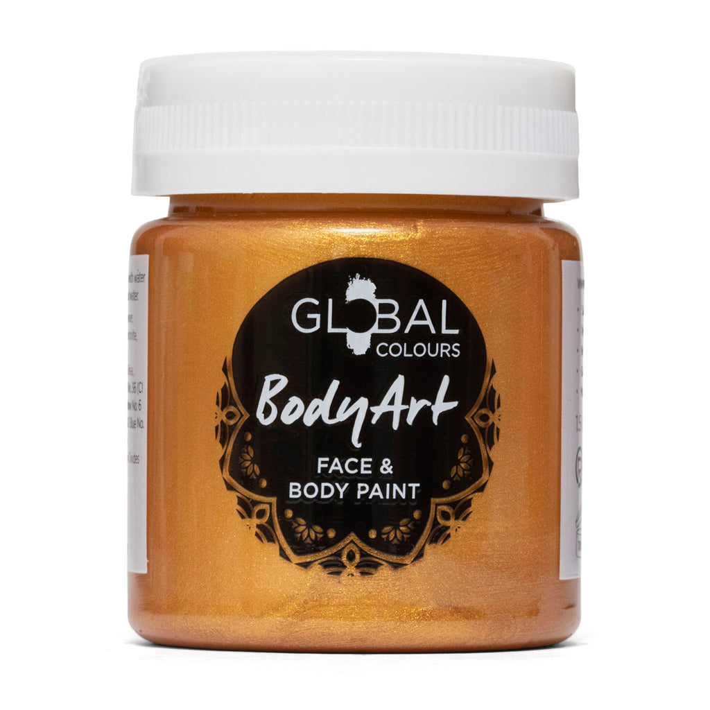 Metallic Gold - 45ml Face &amp; BodyArt Liquid Paint