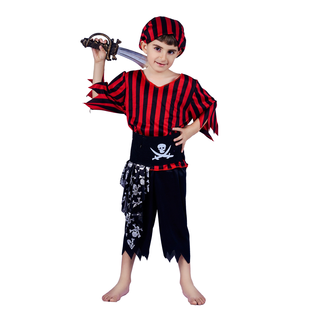 Pirate Costume 8 - 10 yrs 130 - 140 cm