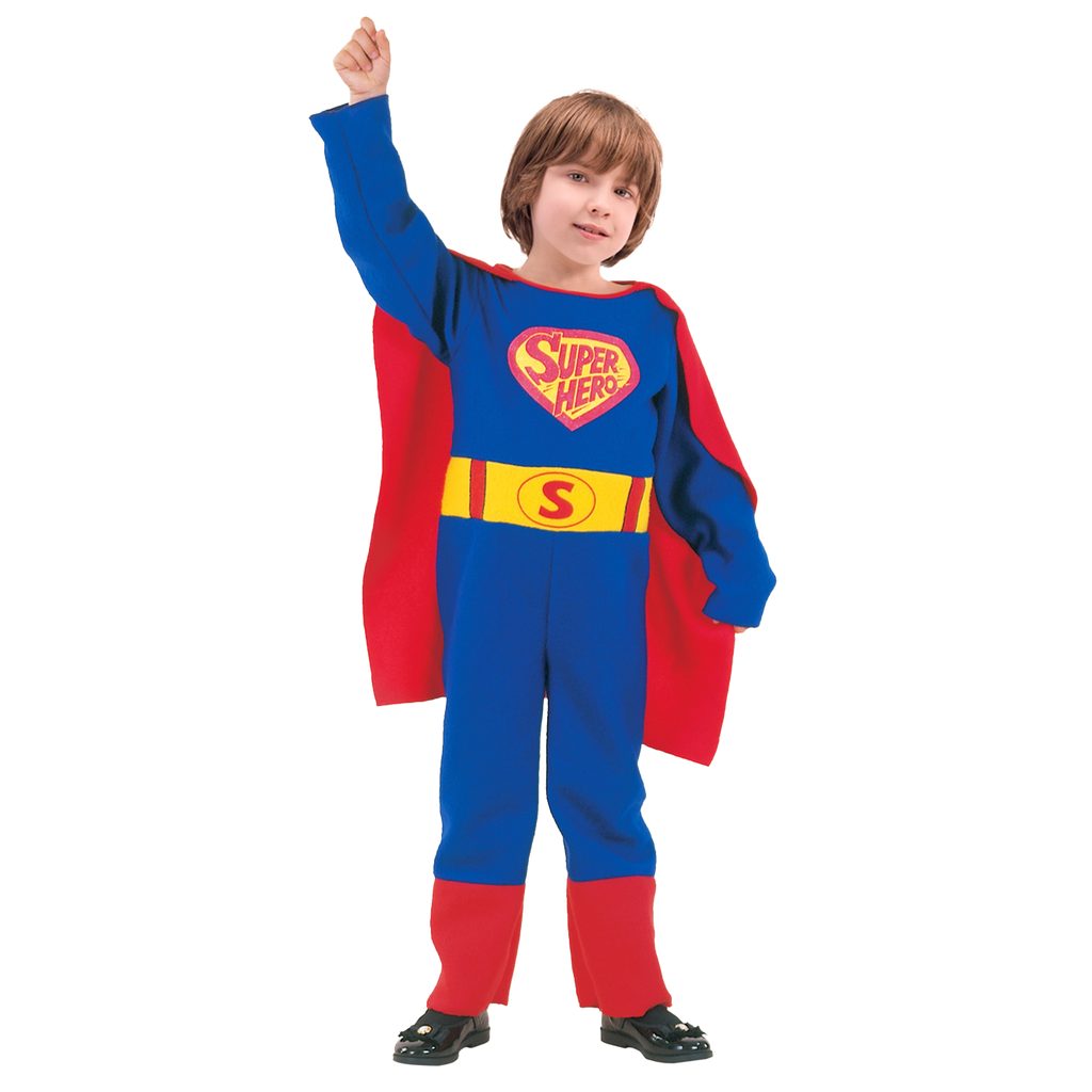 Superboy Costume 8 - 10 yrs 140 - 140 cm