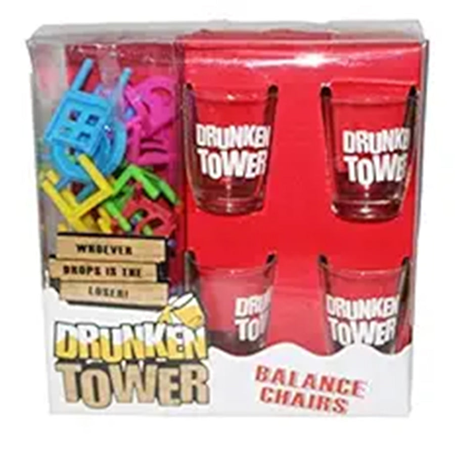 CHAIR TOWER DRINKING GAME
