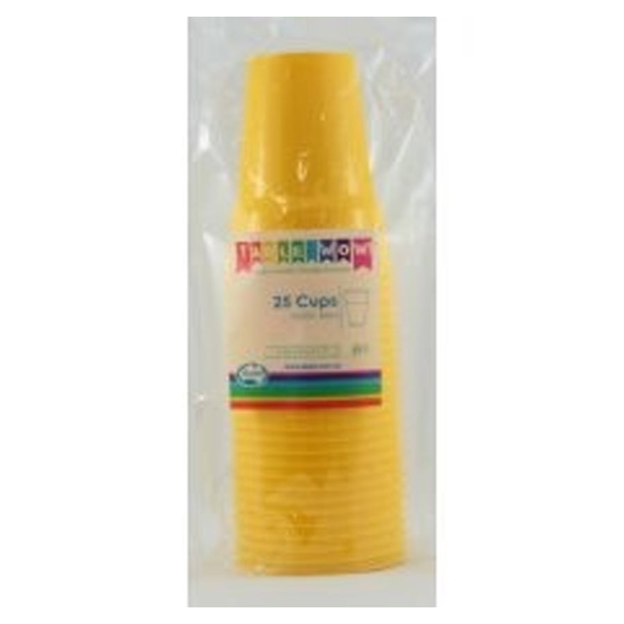CUP YELLOW 285ml P25