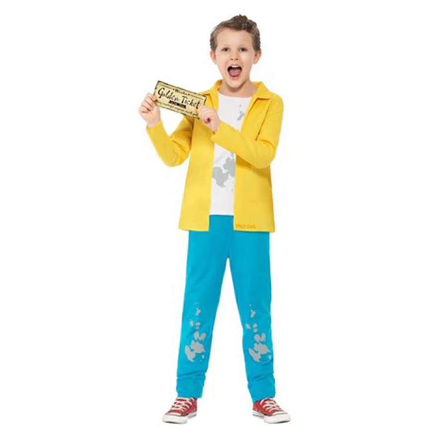 Charlie Bucket Costume, Yellow M