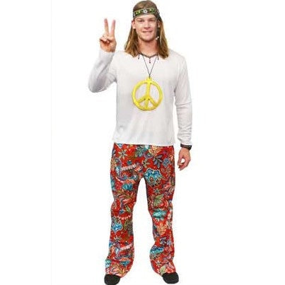 Woodstock Hippie Medium(pants &amp; shirt)