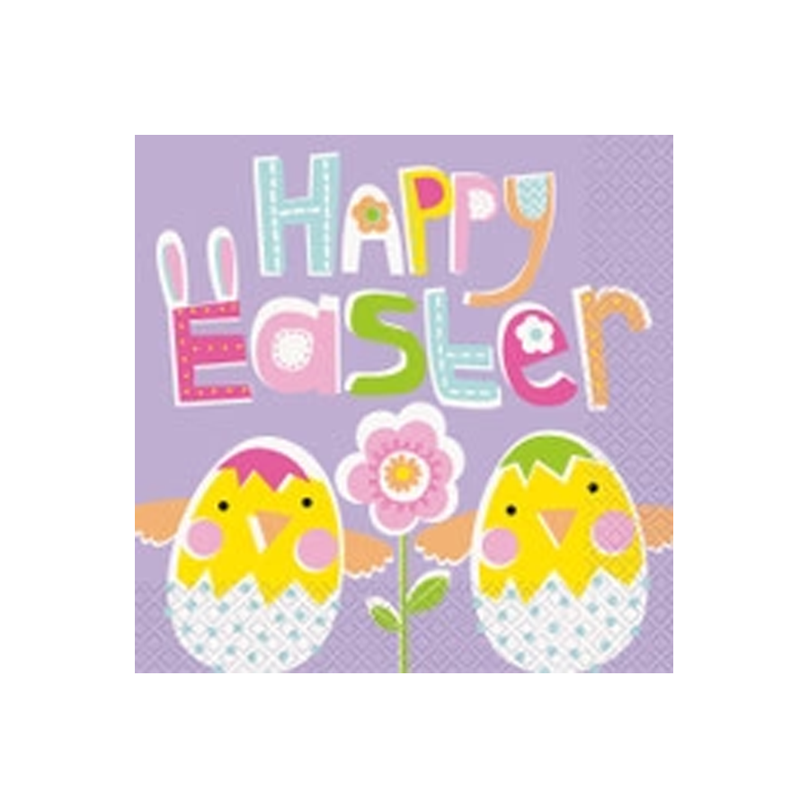 EASTER LILAC 16 LUN NAPKINS