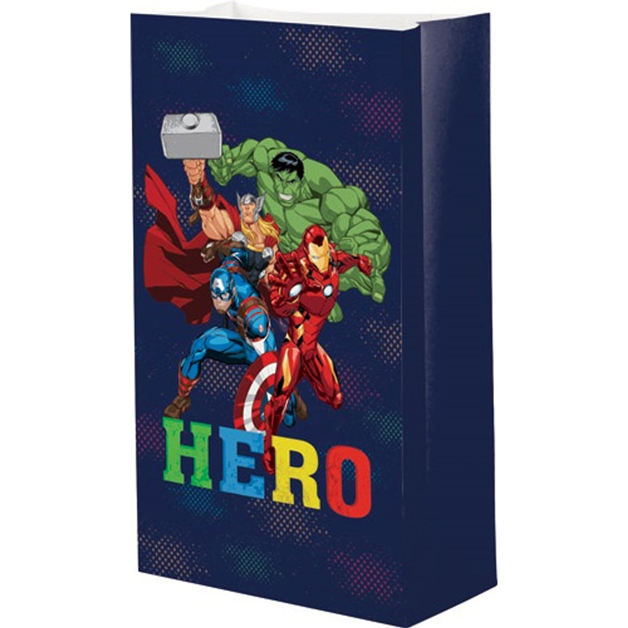 FSC MIX PAPER BAG 8PK AVENGERS