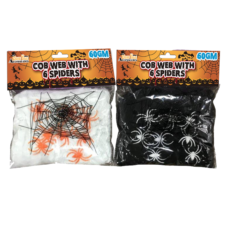 Spider Web with Spiders 60g