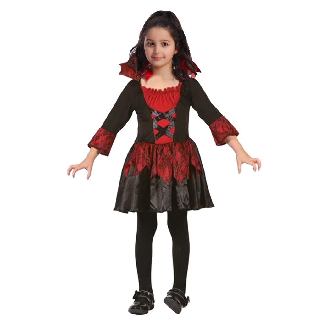 Vampiress Costume 3-5 years