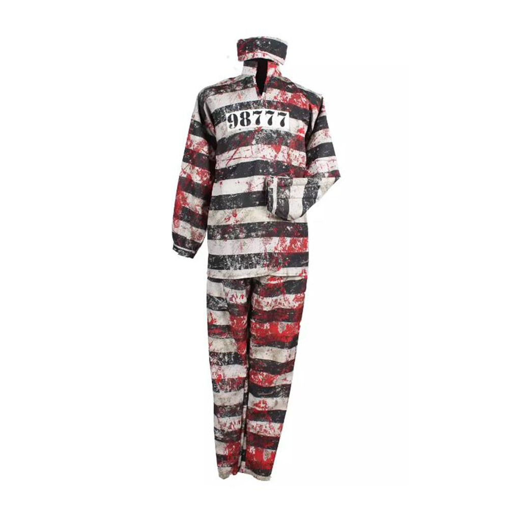 Mens Costume Bloody Prisoner ONESIZE