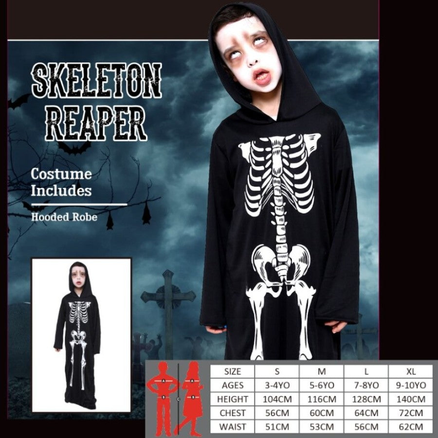 SKELETON COSTUME- SIZE (LRG &amp; X-LRG)