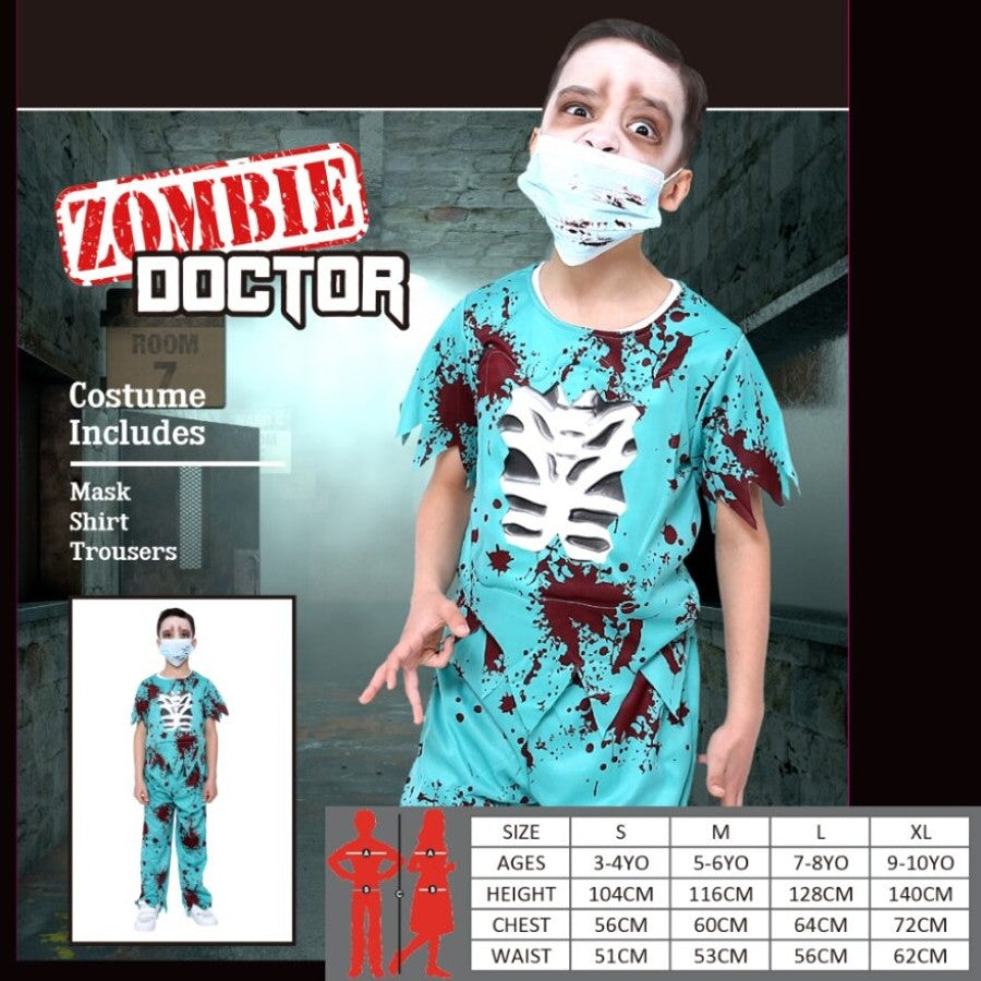 ZOMBIE DOCTOR- SIZE (LRG &amp; X-LRG)