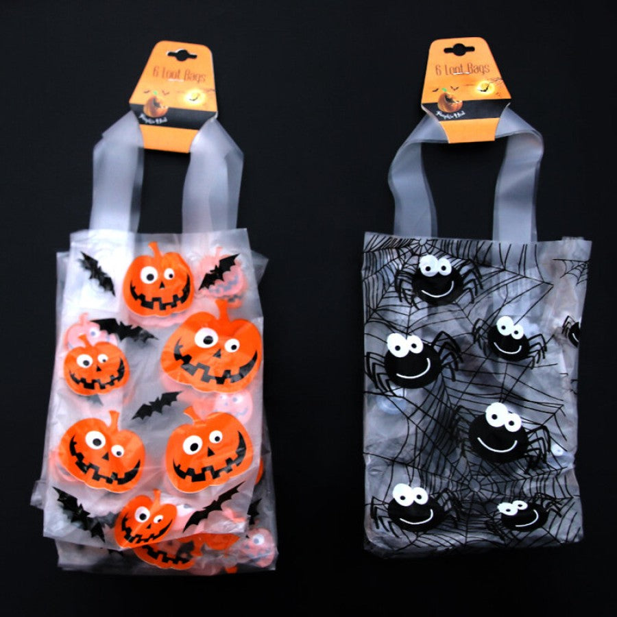 2A 6PK HWEEN LOOT BAGS -13.75*20CM