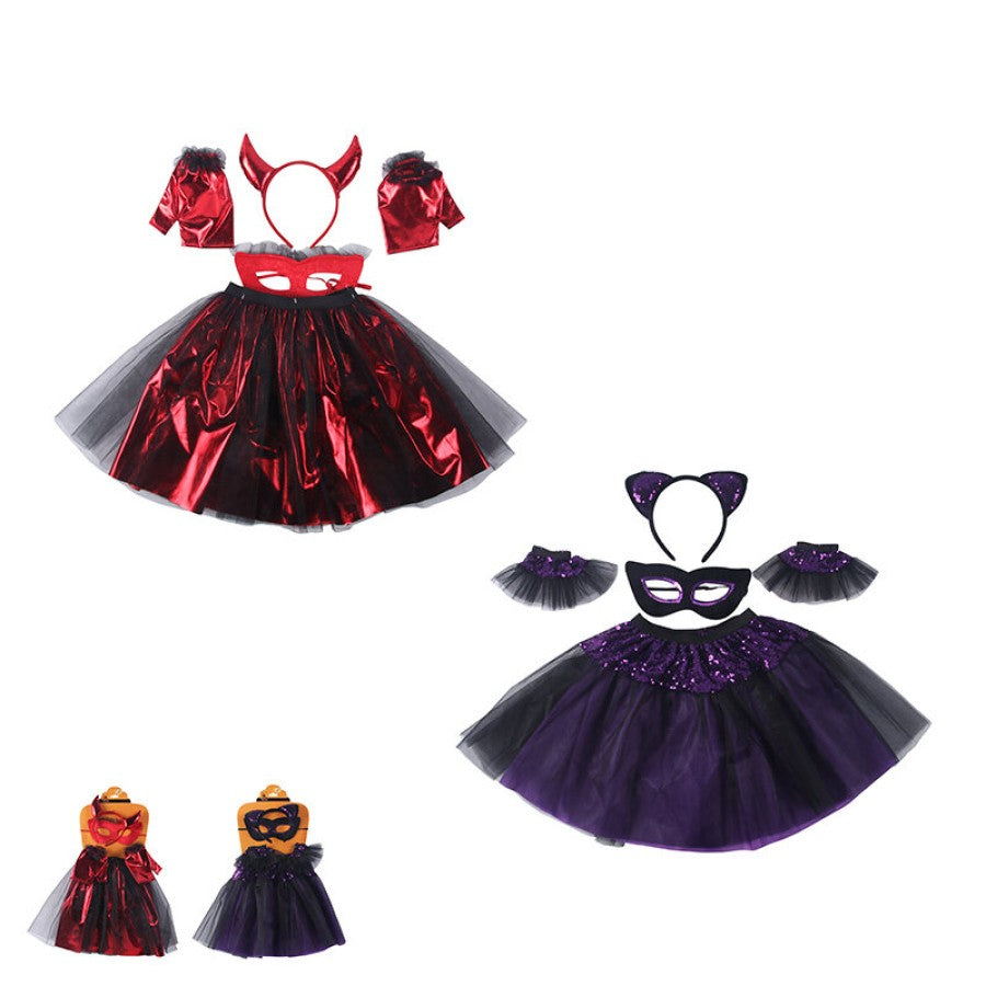 4PC HWEEN DRESS UP SET