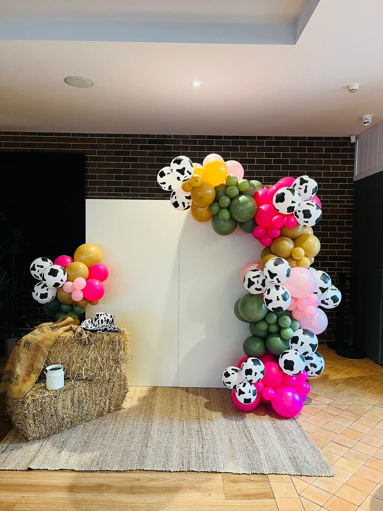 Cowboy themed Balloon Arrangement (avail package option )