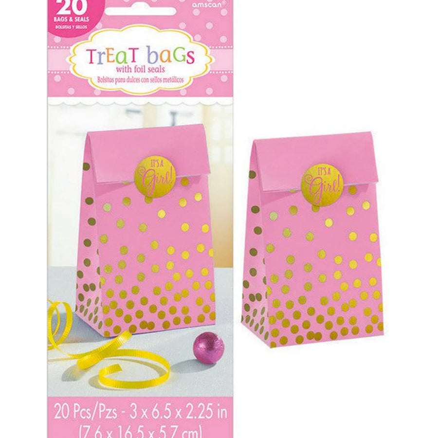 It's A Girl Treat Bags