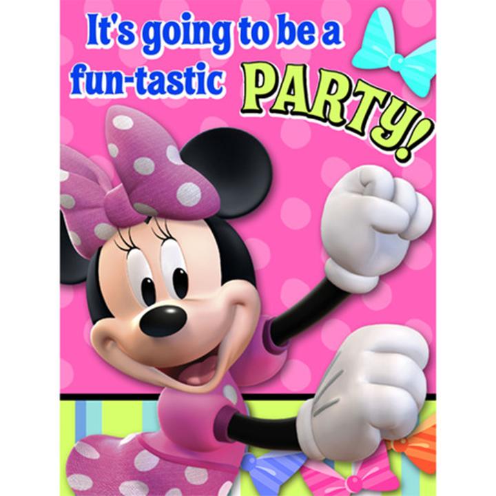 Minnie Party Invitations