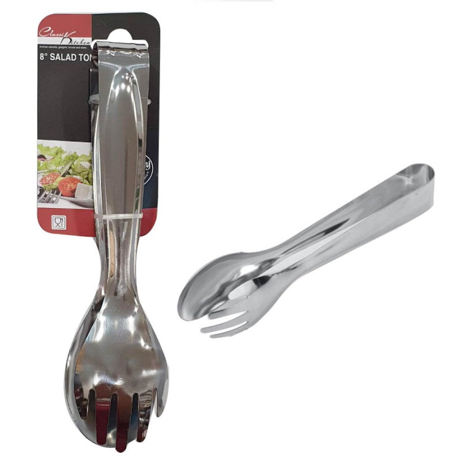 S/STEEL TONGS FOR SALAD