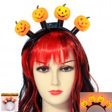 LIGHT UP PUMPKIN HEADBAND