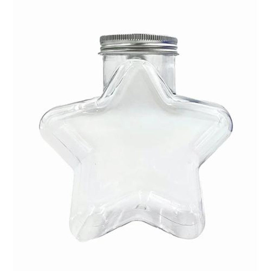 PLASTIC JAR STAR 500ML