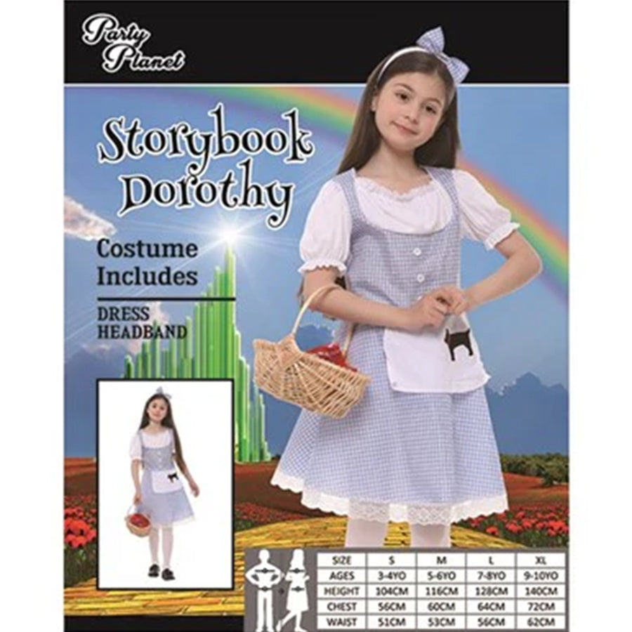 MEDIUM STORYBOOK DOROTHY-INCLUDES DRESS, HEADBAND