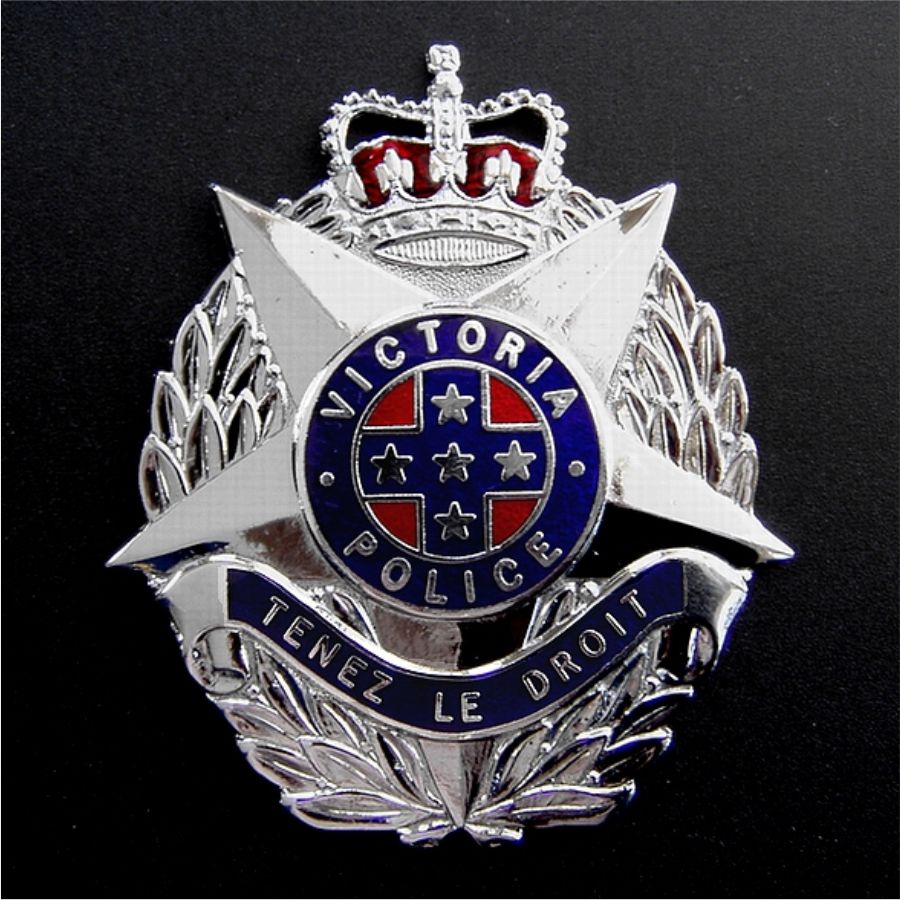 Metal Police Badge