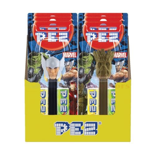 Pez Dispenser Marvel Universe 17g