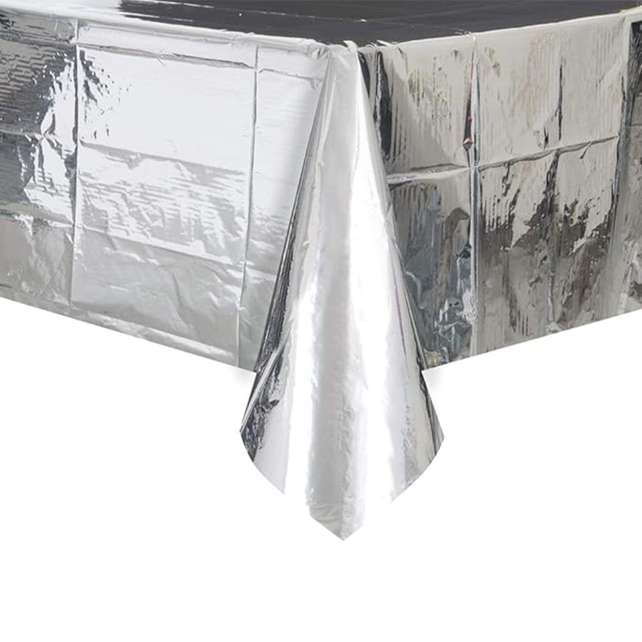 PLAS T/C RECT - SILVER FOIL
