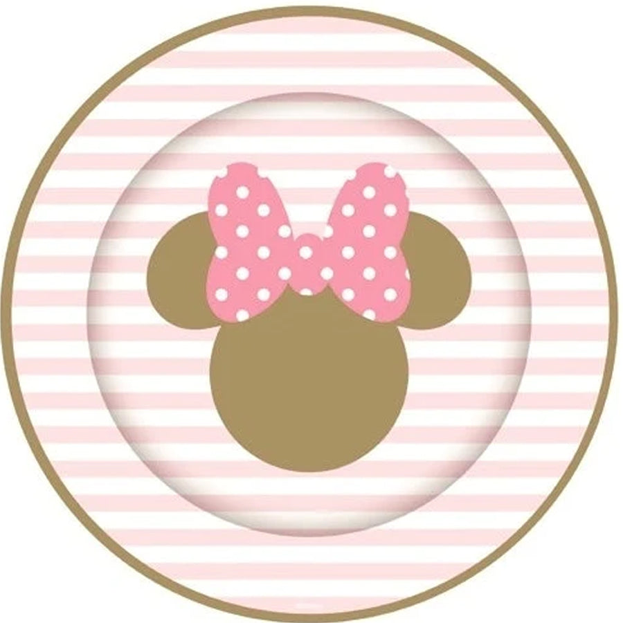 PLATES PAPER 8PK DSNY MIN