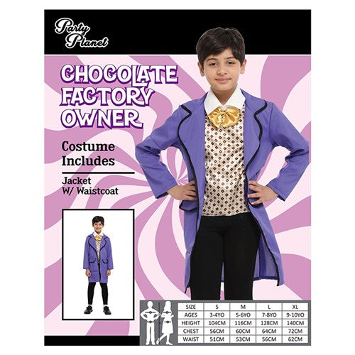 LARGE CHOCOLATE FACTORY OWNER-INCLUDES JACKET w/WAISTCOAT