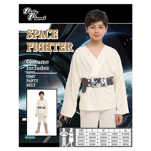XLARGE SPACE WARRIOR -INCLUDES COAT, PANTS, BELT