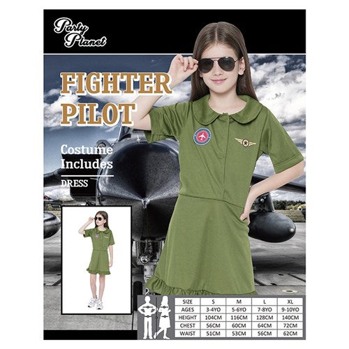 FIGHTER PILOT-XLRG INCLUDING DRESS
