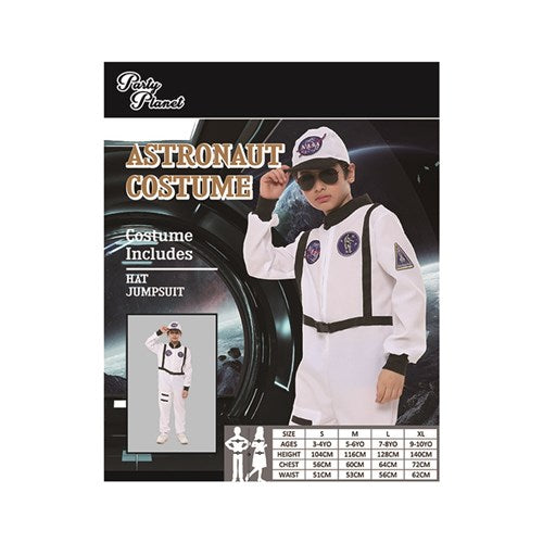 LARGE ASTRONAUT COSTUME-INCLUDES HAT, JUMPSUIT