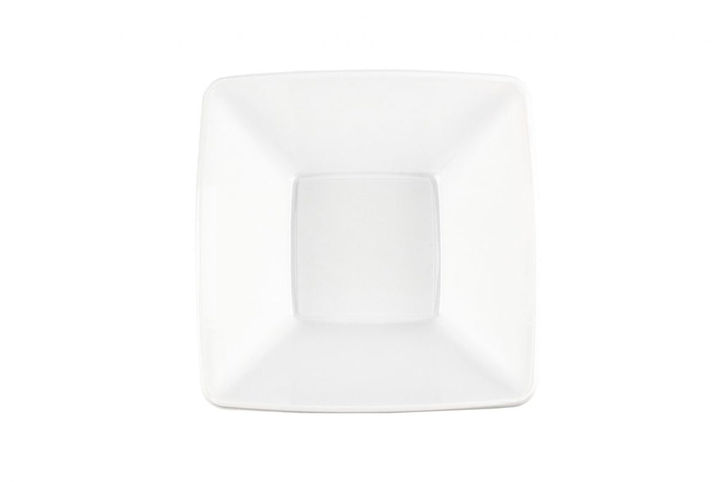 275mm White Square Bowl Pk2