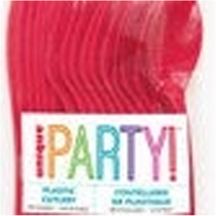 RUBY RED 18 ASSTD CUTLERY