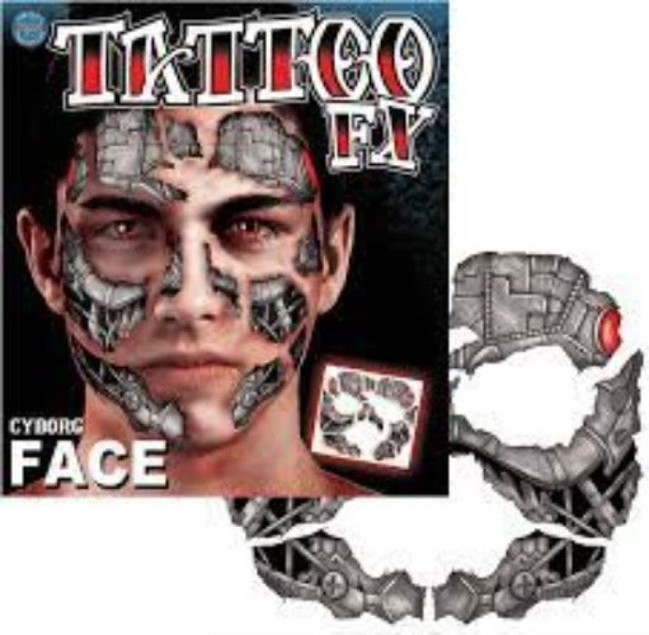 Tattoo FX(Cyborg Face)