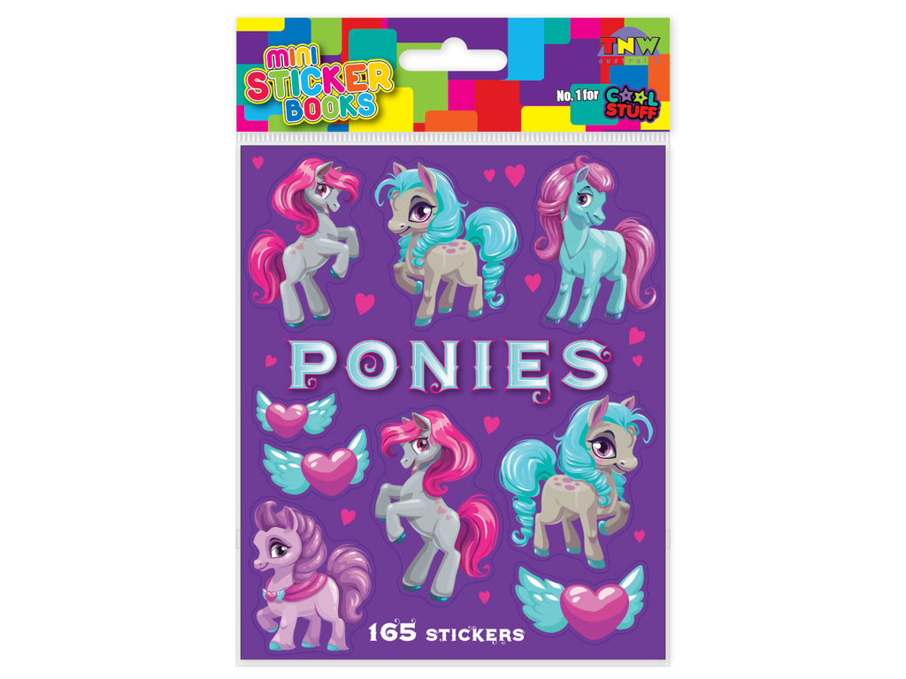 MINI STICKER BOOKS - PONIES