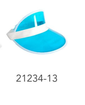 Perspex Visor White Rim