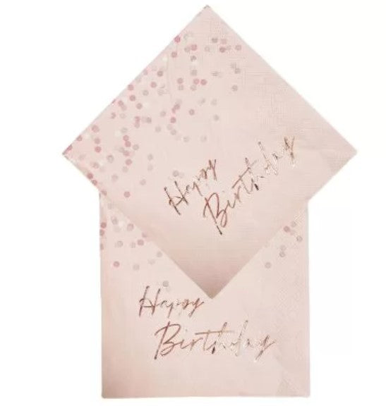 Pink HB Napkins