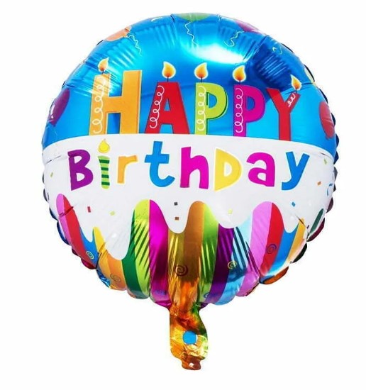 Happy Birthday Foil Balloon