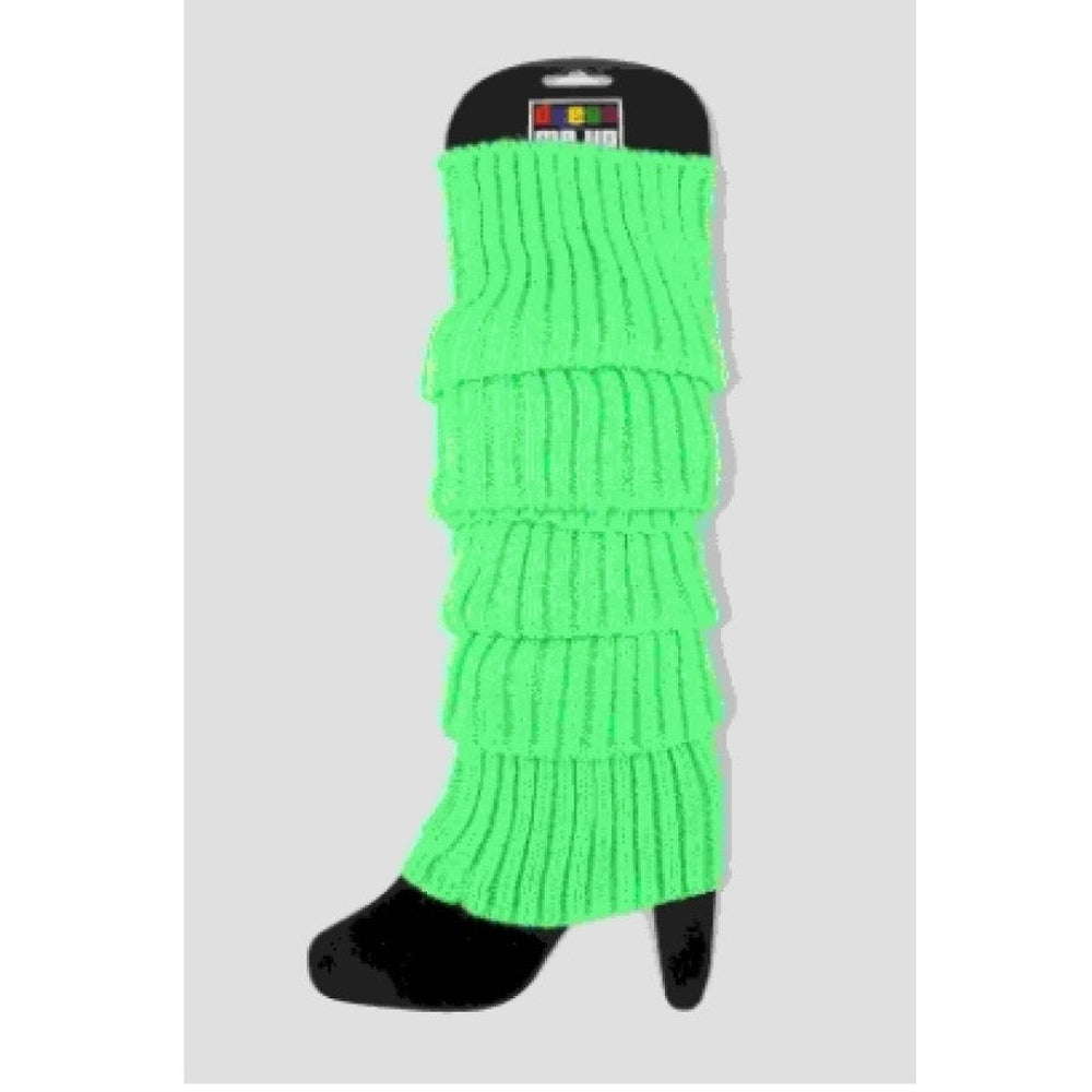 Green Neon Leg Warmers
