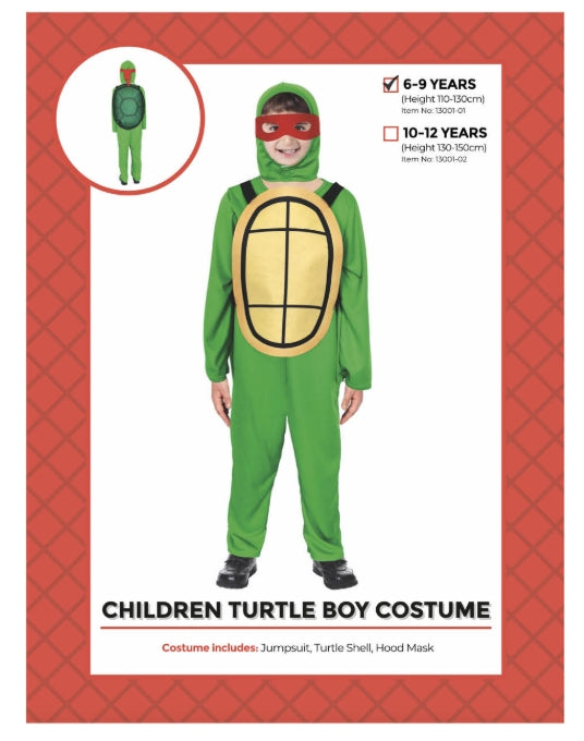 Children Turtle Costume (6-9 years)